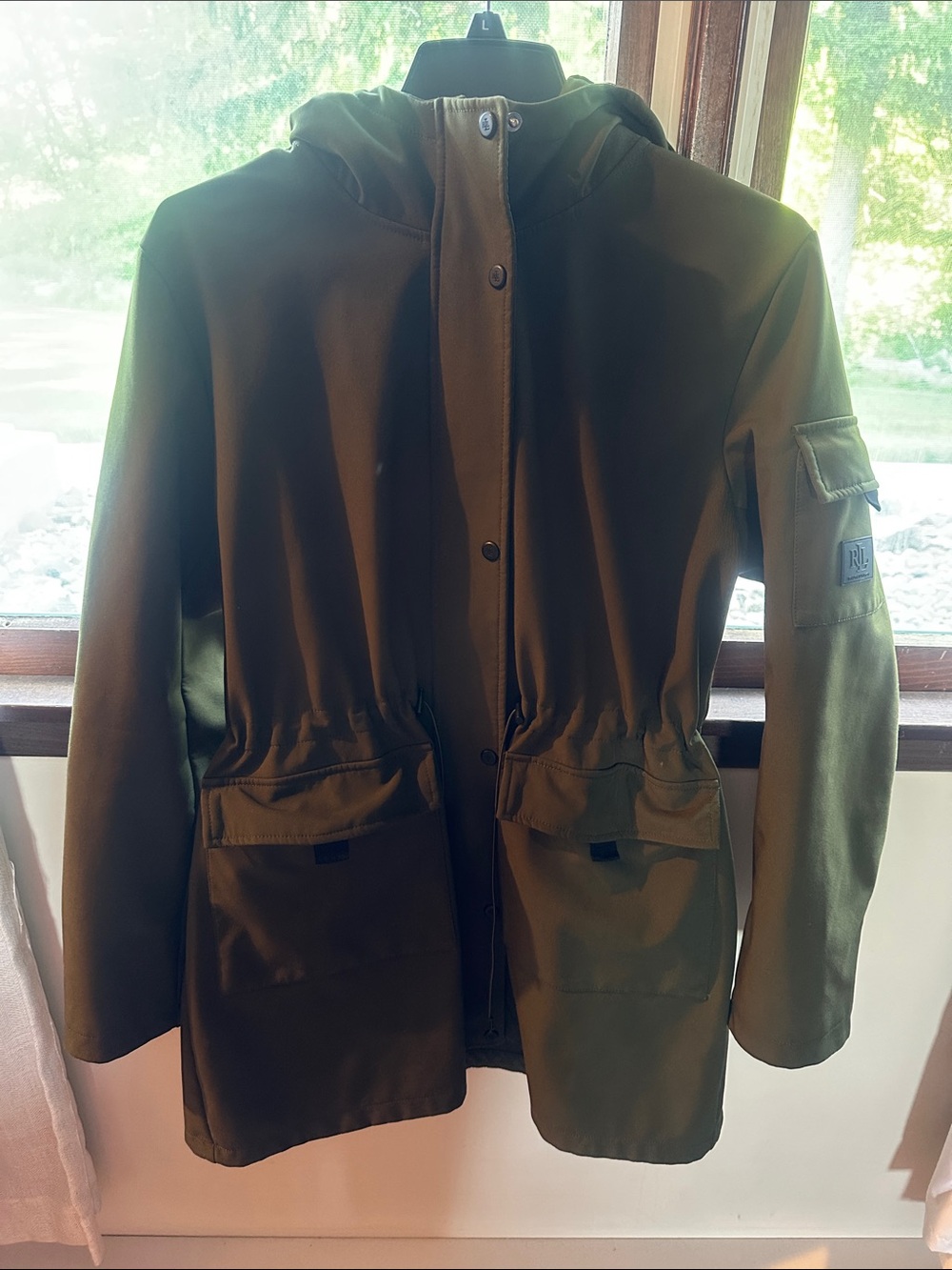 Ralph Lauren Hunter Green Jacket with Black RL Patch
